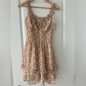 Lush floral dress